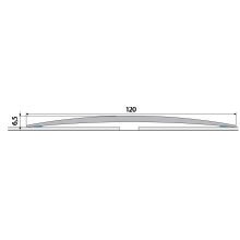 A73 prechodová lišta 12cm samolepiaca / SOSNA BIELA (1 m)