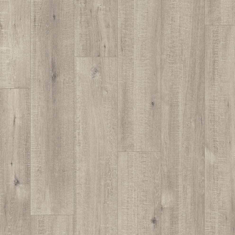 Laminátová podlaha - QUICK STEP / IMPRESSIVE 8/32 4V AQ / ŠEDÝ DUB SO ZÁREZMI OD PÍLY IM1858