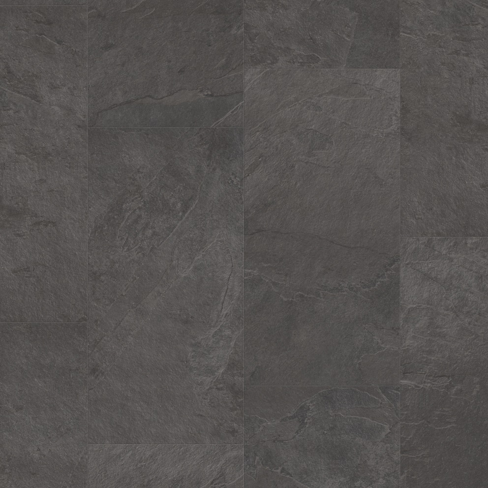Vinylová podlaha - QUICK STEP / VINYL FLEX AMBIENT CLICK 4,5/32 4V AQ / ČIERNA BRIDLICA AMCL40035