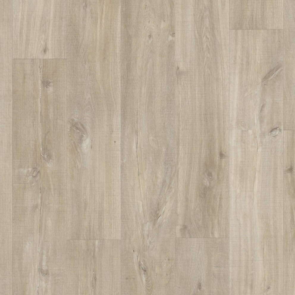 Vinylová podlaha - QUICK STEP / VINYL FLEX BALANCE CLICK+ 4,5/33 4V AQ / DUB CANYON SVETLOHNEDÝ SO STOPAMI PO PÍLE BACP40031