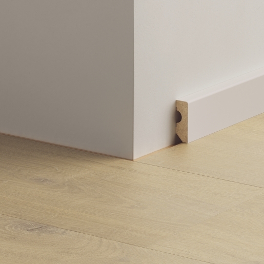 Parketová lišta - QUICK STEP / Soklová lišta / Pretierateľná 40x14mm QSPSKR4PAINT (2,4 m)