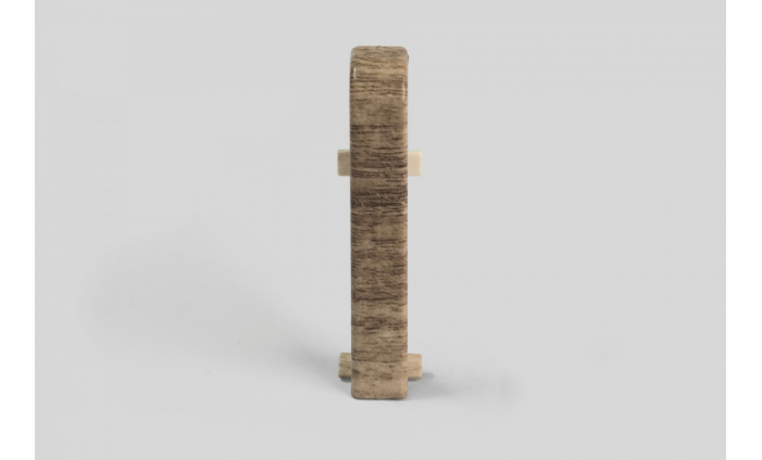 Doplnky k lištám - Egger / prvky dekorované 6 cm spojka / DUB BÉŽOVÝ EG03S (2 ks)