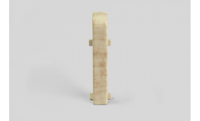 Doplnky k lištám - Egger / prvky dekorované 6 cm spojka / DUB KRÉMOVÝ EG04S (2 ks)