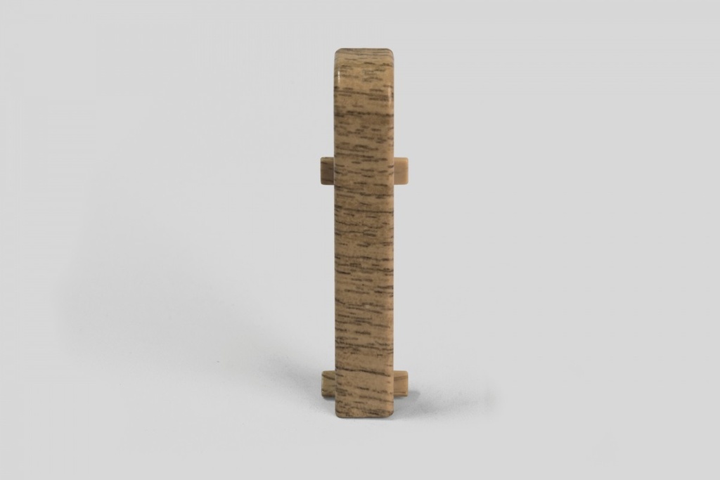 Doplnky k lištám - Egger / prvky dekorované 6 cm spojka / DUB NATURAL EG12S (2 ks)