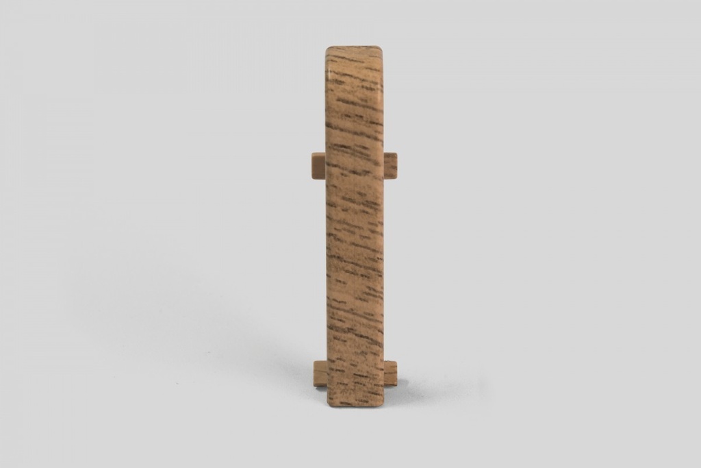 Doplnky k lištám - Egger / prvky dekorované 6 cm spojka / DUB ČERVENOHNEDÝ EG13S (2 ks)