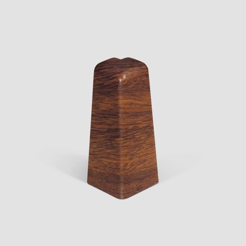 Doplnky k lištám - Egger / prvky dekorované 6 cm vonkajší roh / UNIVERZAL ČERVENOHNEDÝ EG17VO