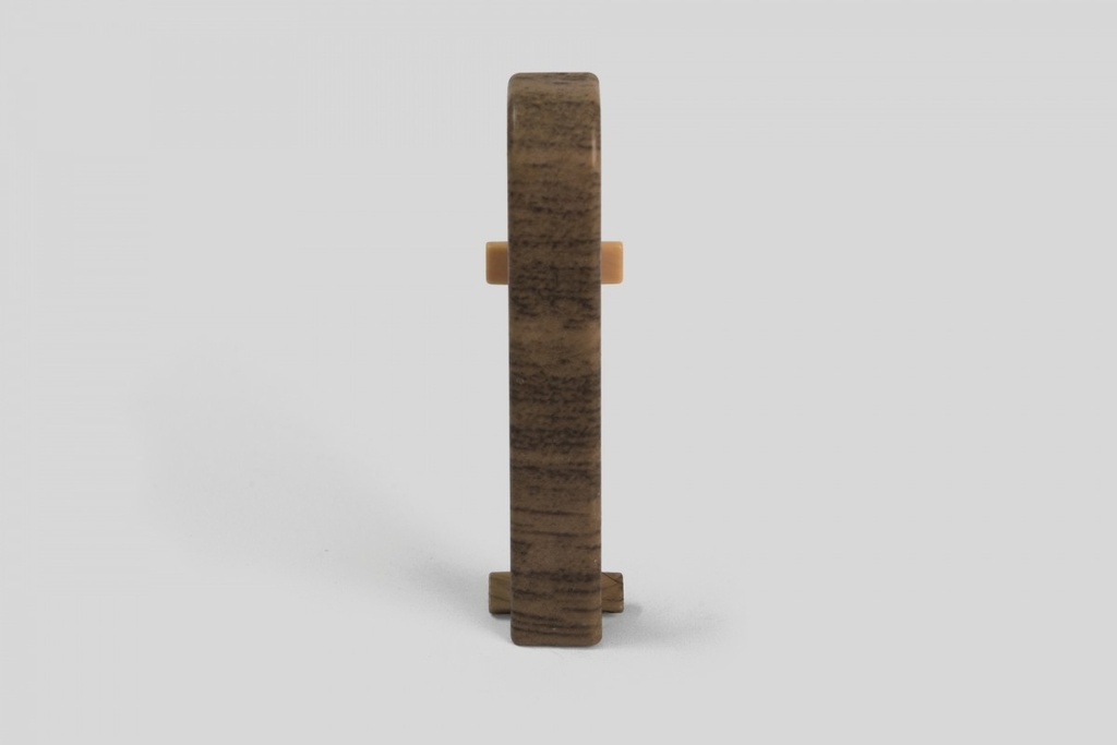 Doplnky k lištám - Egger / prvky dekorované 6 cm spojka / ORECH HNEDÝ EG18S (2 ks)