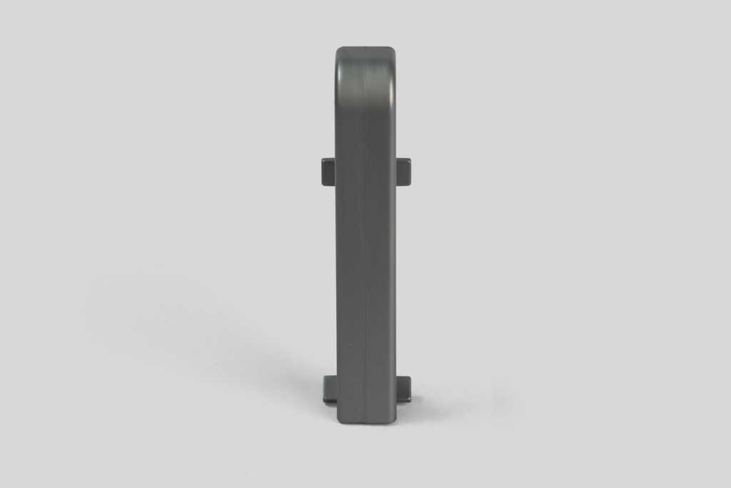 Doplnky k lištám - Egger / prvky dekorované 6 cm spojka / UNIVERZAL STRIEBRO EG20S (2 ks)