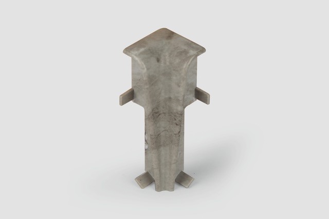 Doplnky k lištám - Egger / prvky dekorované 6 cm vnútorný roh / UNIVERZAL KAMEŇ EG21VN (2 ks)