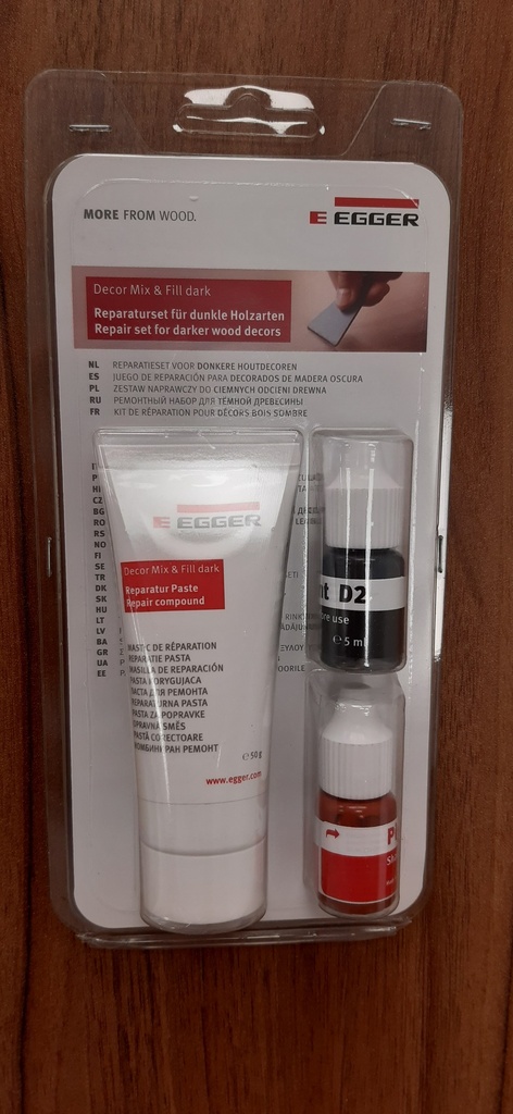 Doplnkový tovar - Egger / Opravná sada na laminát Mix & Fill svetlý