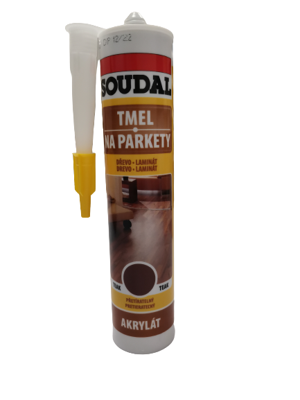 Doplnkový tovar - Soudal /  Tmel na parkety / teak