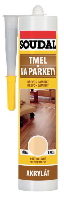 Doplnkový tovar - Soudal /  Tmel na parkety / breza