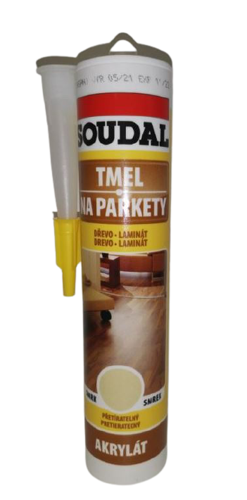 Doplnkový tovar - Soudal /  Tmel na parkety / smrek