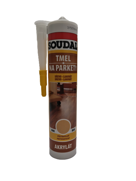 Doplnkový tovar - Soudal /  Tmel na parkety / buk