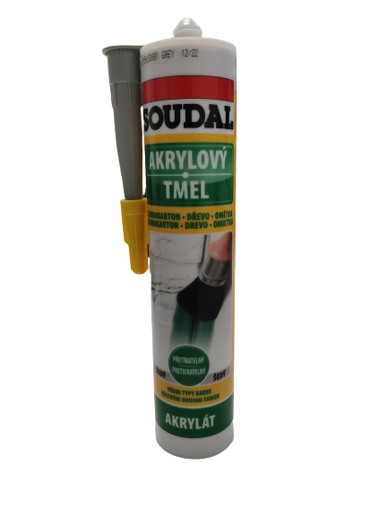 Doplnkový tovar - Soudal /  Akrylový tmel / šedý