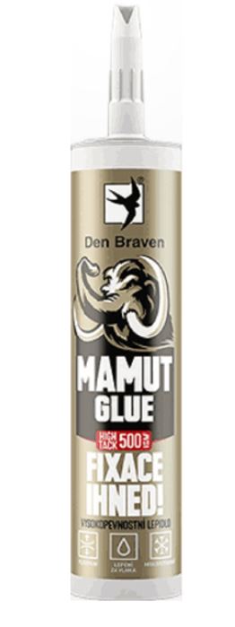 Doplnkový tovar - Den Braven MAMUT GLUE (HIGH TACK) 290 ml biely gold
