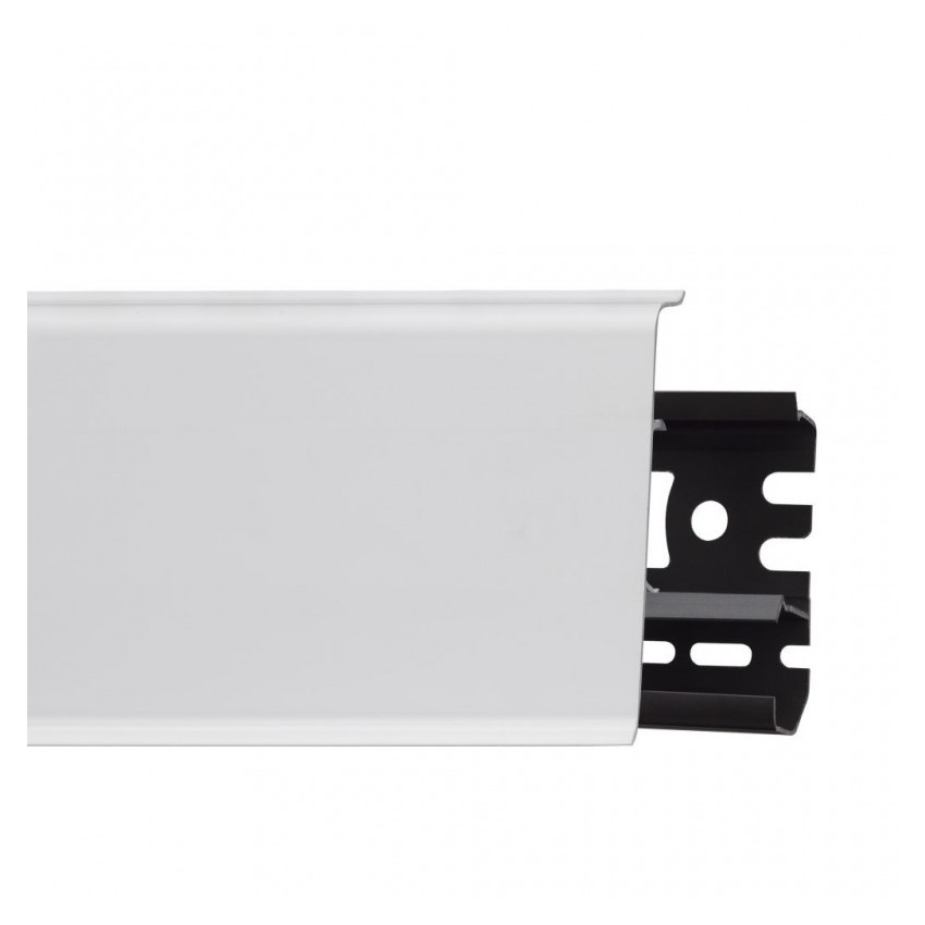 Soklová lišta - PVC / Arbiton INDO 40 biela matná