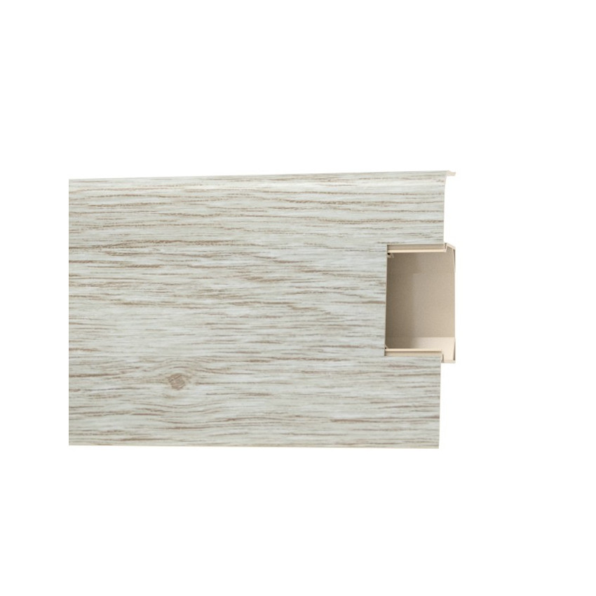 Soklová lišta - PVC / Arbiton LARS 44 dub platinový