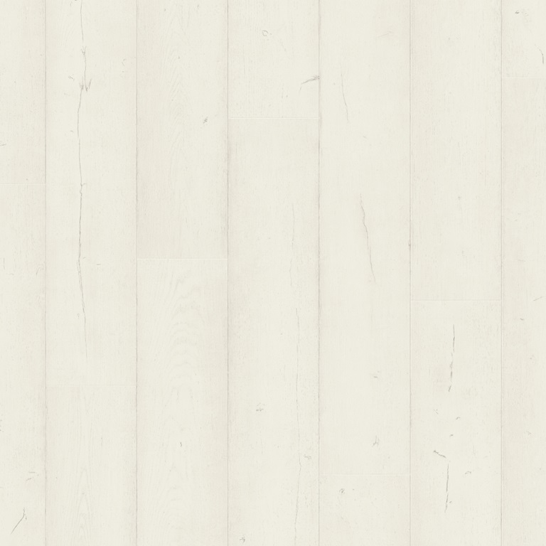 Laminátová podlaha - QUICK STEP / Capture 9/32 4V AQ / DUB NATRETÝ BIELY SIG4753