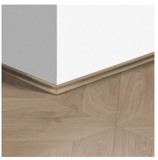 Parketová lišta - QUICK STEP / Soklová lišta / QSSCOT04164 Kvadrant 17x17mm (2,4 m)