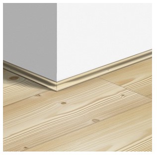 Parketová lišta - QUICK STEP / Soklová lišta / QSSCOT01860 Kvadrant 17x17mm (2,4 m)