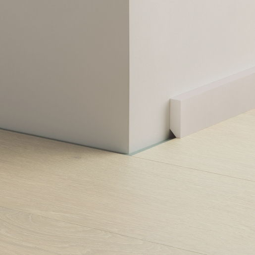 Parketová lišta - QUICK STEP / Soklová lišta / Pretierateľná 38x13mm QSHSK38PAINT (2,4 m)