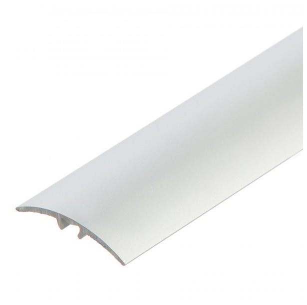 (9230127) Profil AL prechodový 30 mm, elox Striebro 01, 2,7 m, narážací oblý, LW30 Cezar