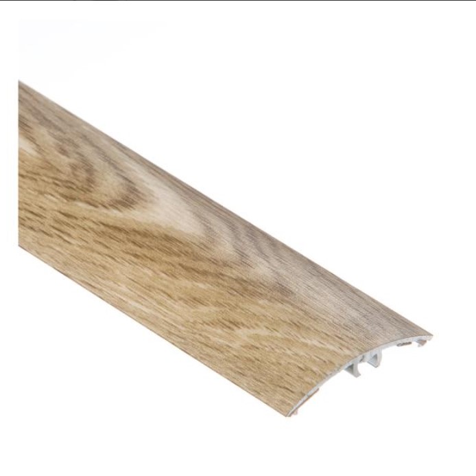 (9241427) Profil AL prechodový 40 mm, fólia Dub hlina 14, 2,7 m, narážací oblý, LW40 Cezar