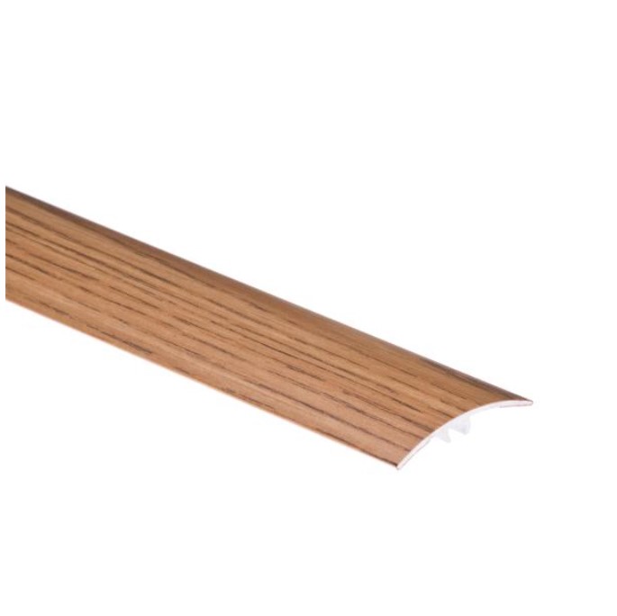 (9241227) Profil AL prechodový 40 mm, fólia Dub 12, 2,7 m, narážací oblý, LW40 Cezar