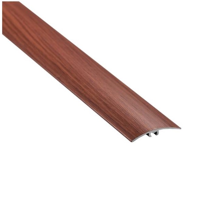 (9241027) Profil AL prechodový 40 mm, fólia Mahagón 10, 2,7 m, narážací oblý, LW40 Cezar