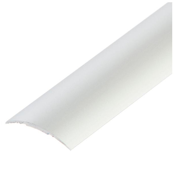 (9130127) Profil AL prechodový 30 mm, elox Striebro 01, 2,7 m, samolepiaci oblý, LPO30K Cezar