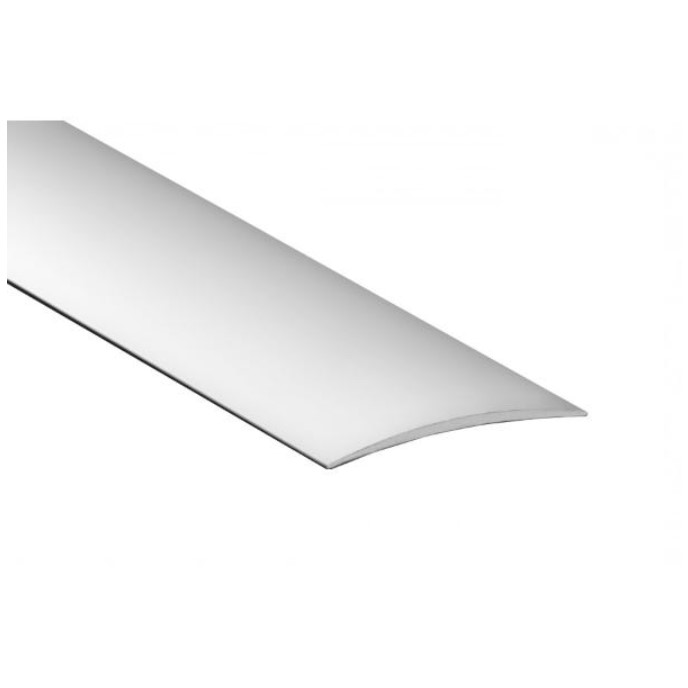 (9160120) Profil AL prechodový 60 mm, elox Striebro 01, 2 m, samolepiaci oblý, LPO60K Cezar