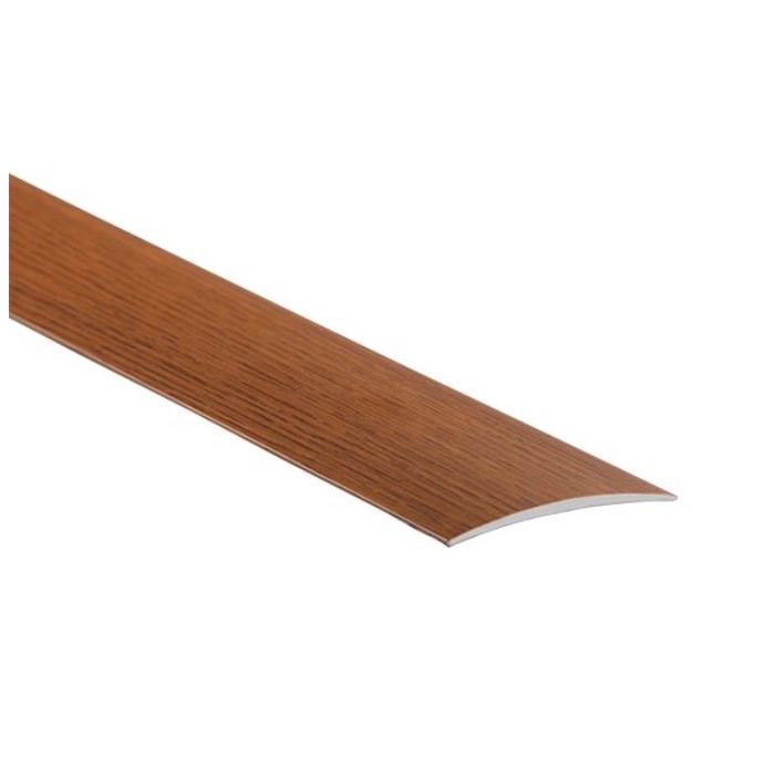 (9161820) Profil AL prechodový 60 mm, fólia Dub rustikálny 18, 2 m, samolepiaci oblý, LPO60K Cezar