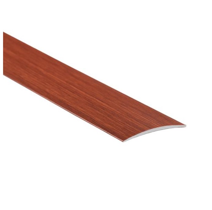 (9161020) Profil AL prechodový 60 mm, fólia Mahagón 10, 2 m, samolepiaci oblý, LPO60K Cezar