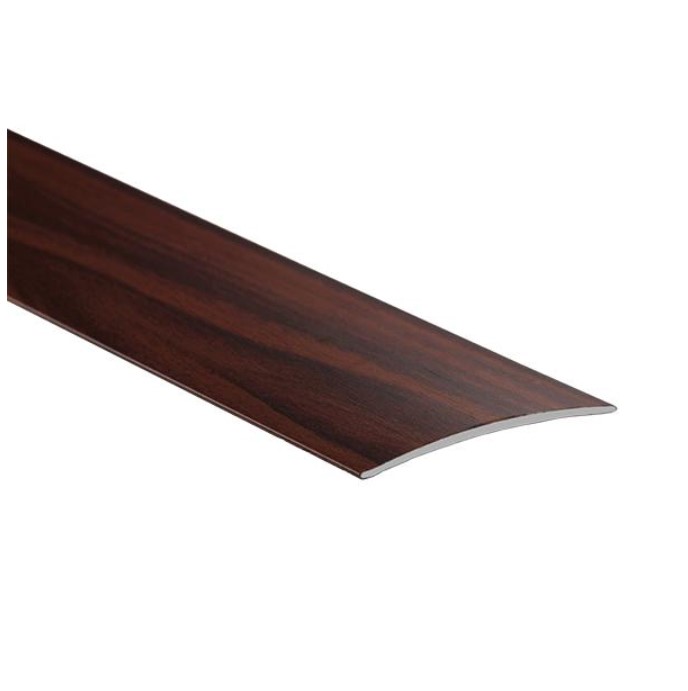 (9182220) Profil AL prechodový 80 mm, fólia Orech 22, 2 m, samolepiaci oblý, LPO80K Cezar