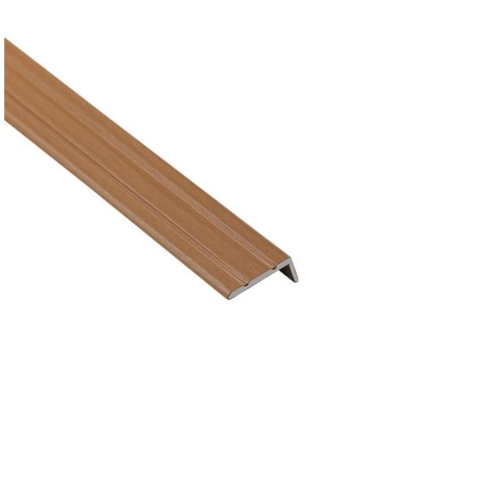 (9311127) Profil AL schodový "L" 25x10 mm, fólia Buk 11, 2,7 m, samolepiaci, LSW10K Cezar