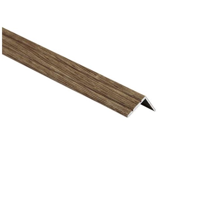 (9321427) Profil AL schodový "L" 25x20 mm, fólia Dub hlina 14, 2,7 m, samolepiaci, LSW20K Cezar