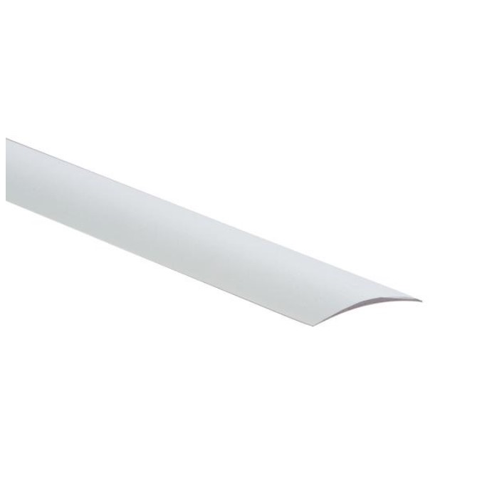 (9140127) Profil AL prechodový 40 mm, elox Striebro 01, 0,9 m, samolepiaci oblý, LPO40K Cezar