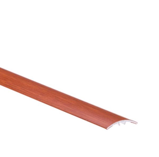(9231027) Profil AL prechodový 30 mm, fólia Mahagón 10, 0,9 m, narážací oblý, LW30 Cezar