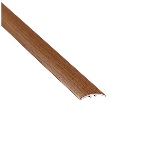 (9232627) Profil AL prechodový 30 mm, fólia Dub Canyon 26, 1,8 m, narážací oblý, LW30 Cezar