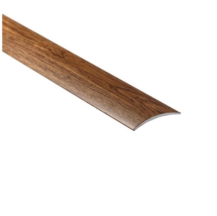 (9141727) Profil AL prechodový 40 mm, fólia Dub pálený 17, 1,8 m, samolepiaci oblý, LPO40K Cezar