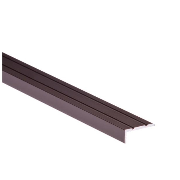 (9310427) Profil AL schodový "L" 25x10 mm, elox Bronz tmavý 04, 1,35 m, samolepiaci, LSW10K Cezar