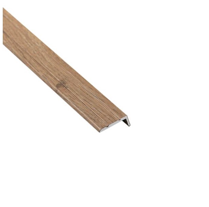 (9312727) Profil AL schodový "L" 25x10 mm, fólia Dub Hamilton 27, 1,35 m, samolepiaci, LSW10K Cezar