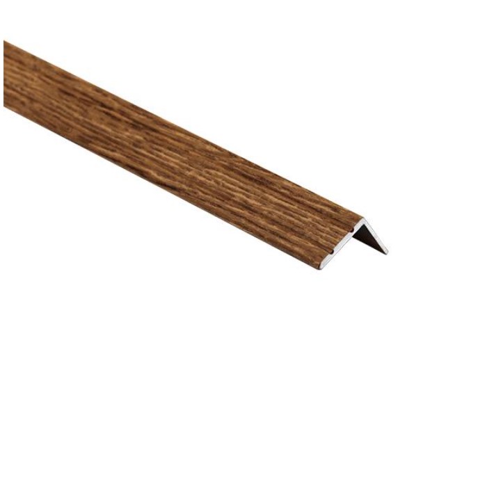 (9321727) Profil AL schodový "L" 25x20 mm, fólia Dub pálený 17, 1,35 m, samolepiaci, LSW20K Cezar