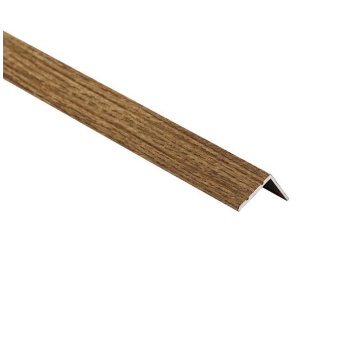 (9321927) Profil AL schodový "L" 25x20 mm, fólia Dub ušľachtilý 19, 1,35 m, samolepiaci, LSW20K Cezar