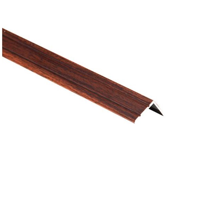 (9322427) Profil AL schodový "L" 25x20 mm, fólia Teak 24, 1,35 m, samolepiaci, LSW20K Cezar