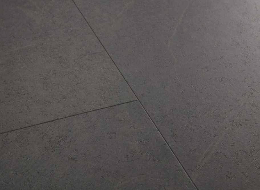 Kompozitná podlaha - QUICK STEP /Alpha Vinyl dlaždice 4+1/33 4Vaq AQ / BRIDLICA ČIERNA AVSTU40035