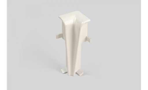 [8847] Doplnky k lištám - Egger / prvky dekorované 6 cm vnútorný roh / BIELY EG00VN (2 ks)