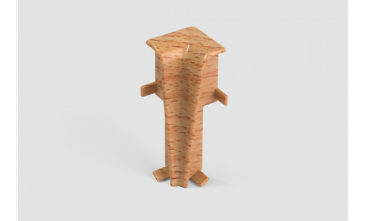 [8851] Doplnky k lištám - Egger / prvky dekorované 6 cm vnútorný roh / BUK NATURAL EG01VN (2 ks)