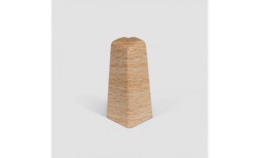 [8852] Doplnky k lištám - Egger / prvky dekorované 6 cm vonkajší roh / BUK NATURAL EG01VO (2 ks)